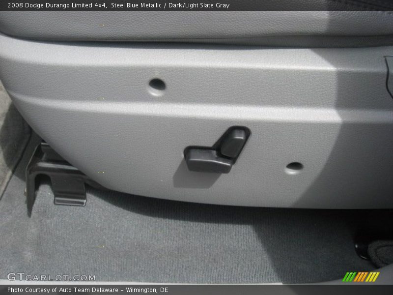 Steel Blue Metallic / Dark/Light Slate Gray 2008 Dodge Durango Limited 4x4