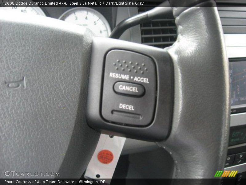 Steel Blue Metallic / Dark/Light Slate Gray 2008 Dodge Durango Limited 4x4