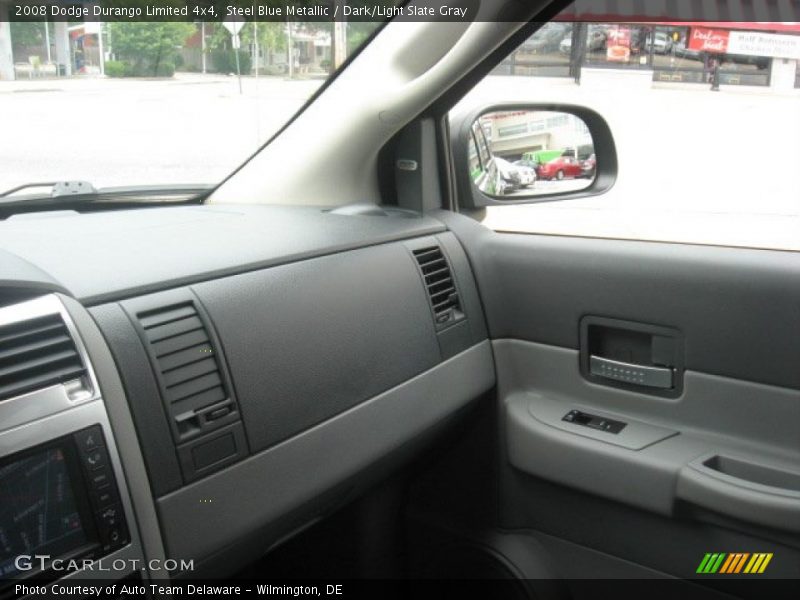 Steel Blue Metallic / Dark/Light Slate Gray 2008 Dodge Durango Limited 4x4