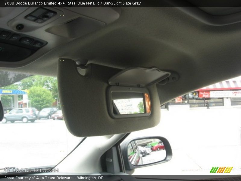 Steel Blue Metallic / Dark/Light Slate Gray 2008 Dodge Durango Limited 4x4
