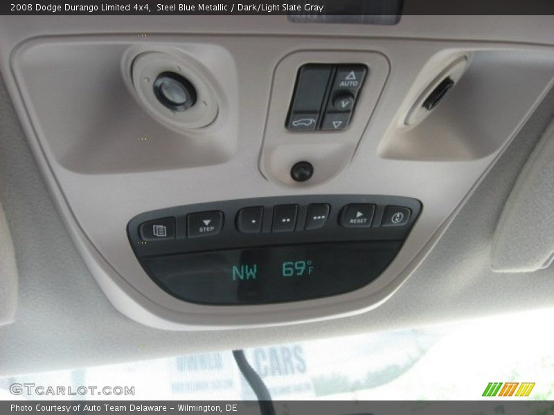 Steel Blue Metallic / Dark/Light Slate Gray 2008 Dodge Durango Limited 4x4