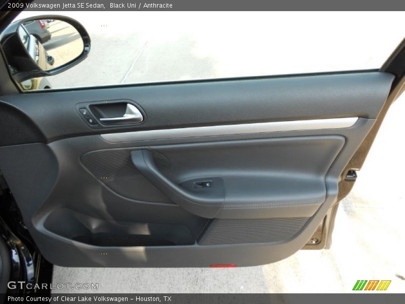Black Uni / Anthracite 2009 Volkswagen Jetta SE Sedan