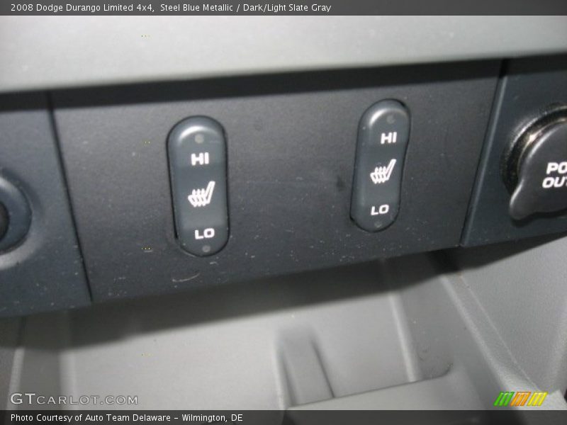 Steel Blue Metallic / Dark/Light Slate Gray 2008 Dodge Durango Limited 4x4