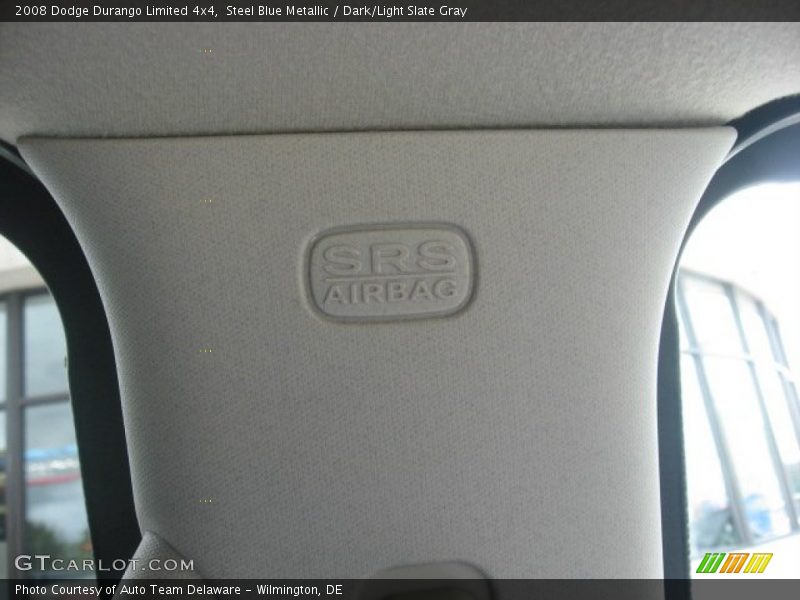 Steel Blue Metallic / Dark/Light Slate Gray 2008 Dodge Durango Limited 4x4