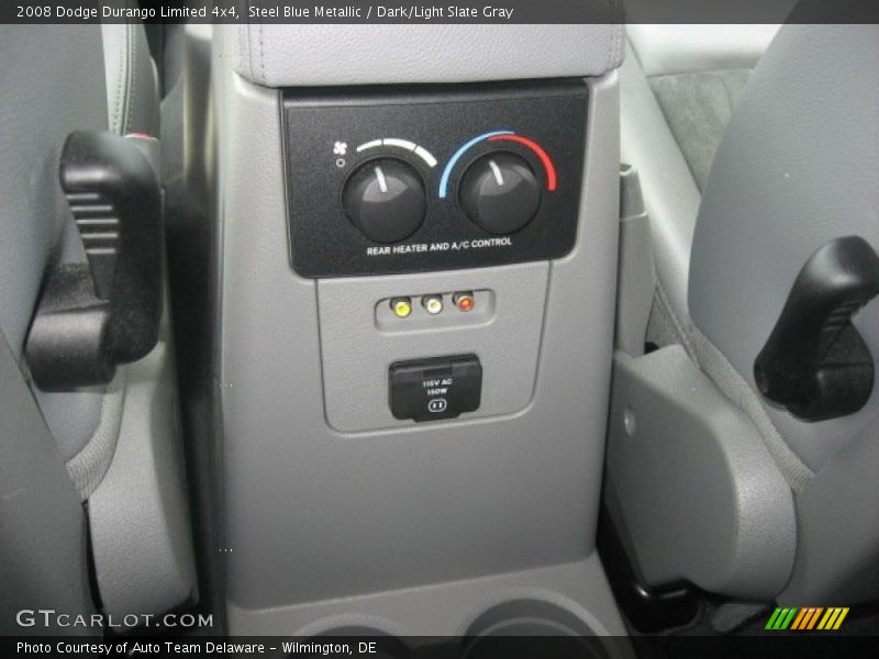 Steel Blue Metallic / Dark/Light Slate Gray 2008 Dodge Durango Limited 4x4