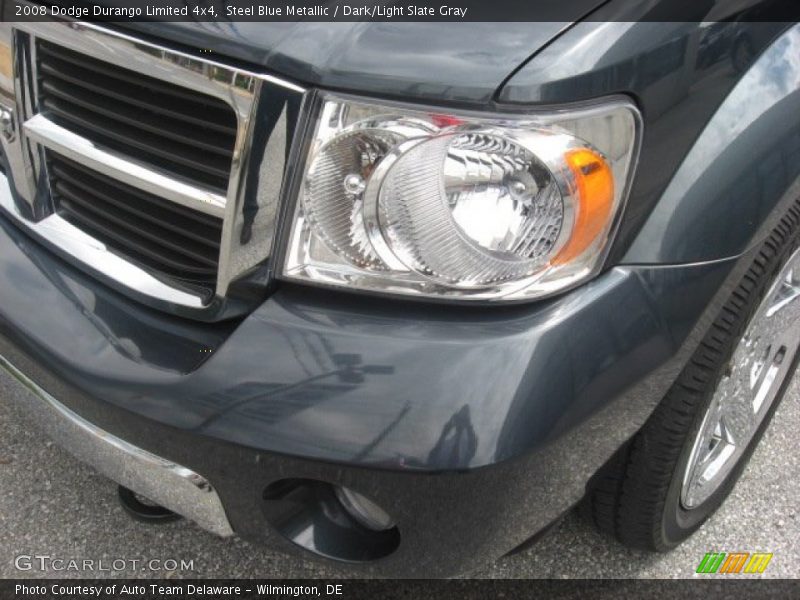 Steel Blue Metallic / Dark/Light Slate Gray 2008 Dodge Durango Limited 4x4
