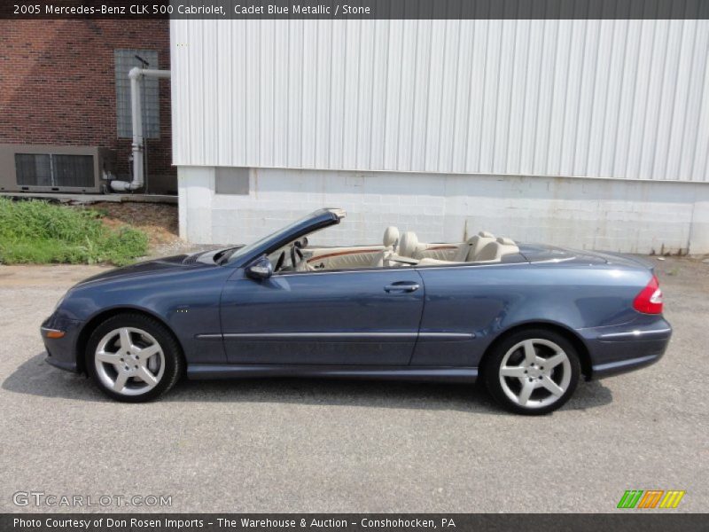 2005 CLK 500 Cabriolet Cadet Blue Metallic