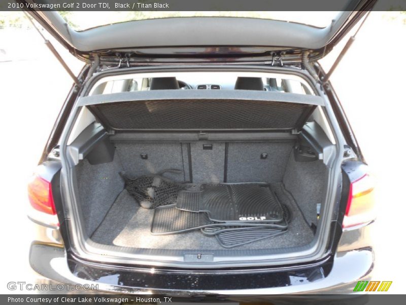 Black / Titan Black 2010 Volkswagen Golf 2 Door TDI