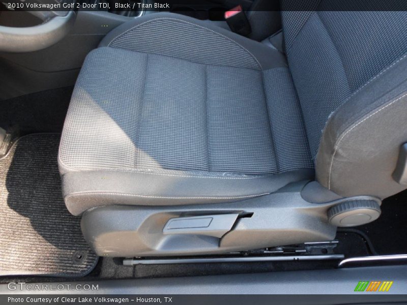 Black / Titan Black 2010 Volkswagen Golf 2 Door TDI