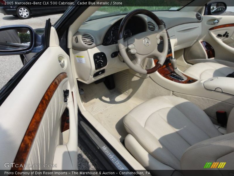  2005 CLK 500 Cabriolet Stone Interior