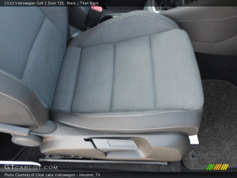 Black / Titan Black 2010 Volkswagen Golf 2 Door TDI
