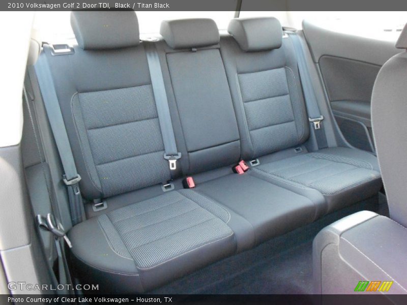  2010 Golf 2 Door TDI Titan Black Interior