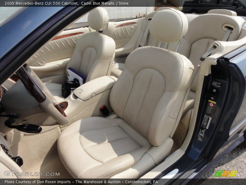  2005 CLK 500 Cabriolet Stone Interior