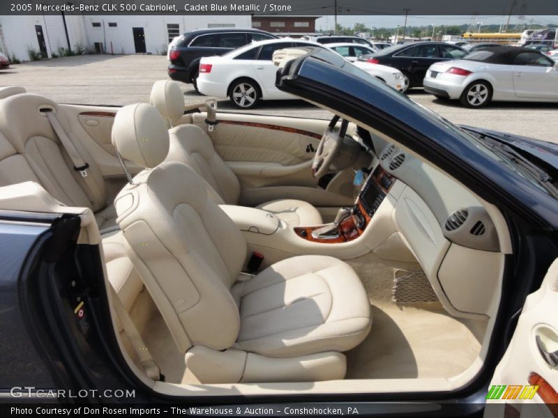  2005 CLK 500 Cabriolet Stone Interior