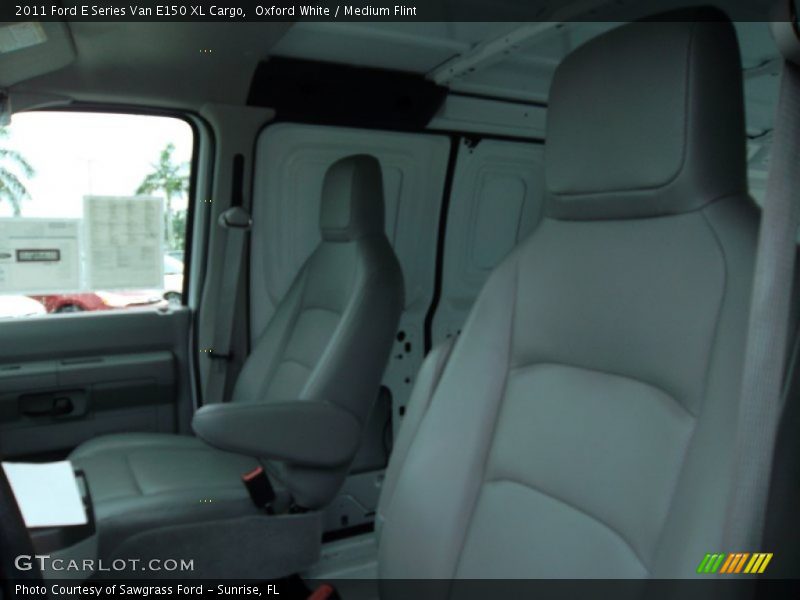 Oxford White / Medium Flint 2011 Ford E Series Van E150 XL Cargo
