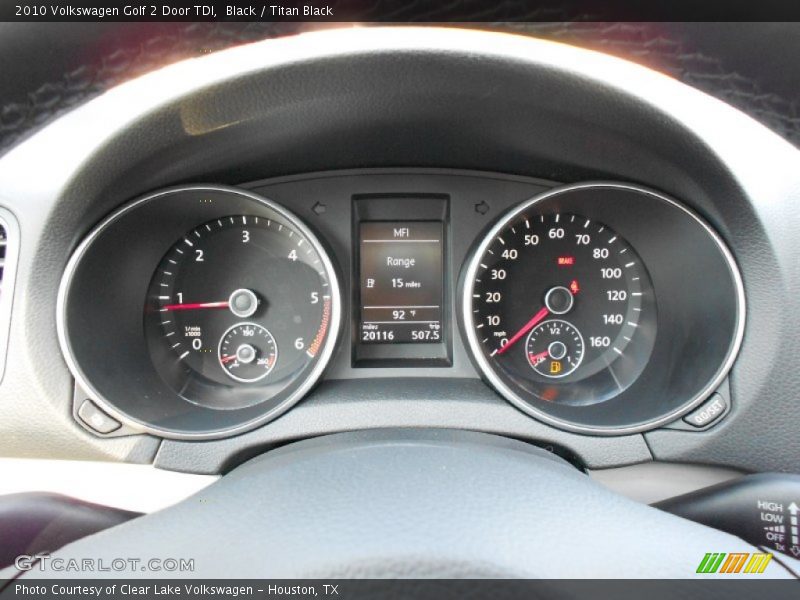  2010 Golf 2 Door TDI 2 Door TDI Gauges