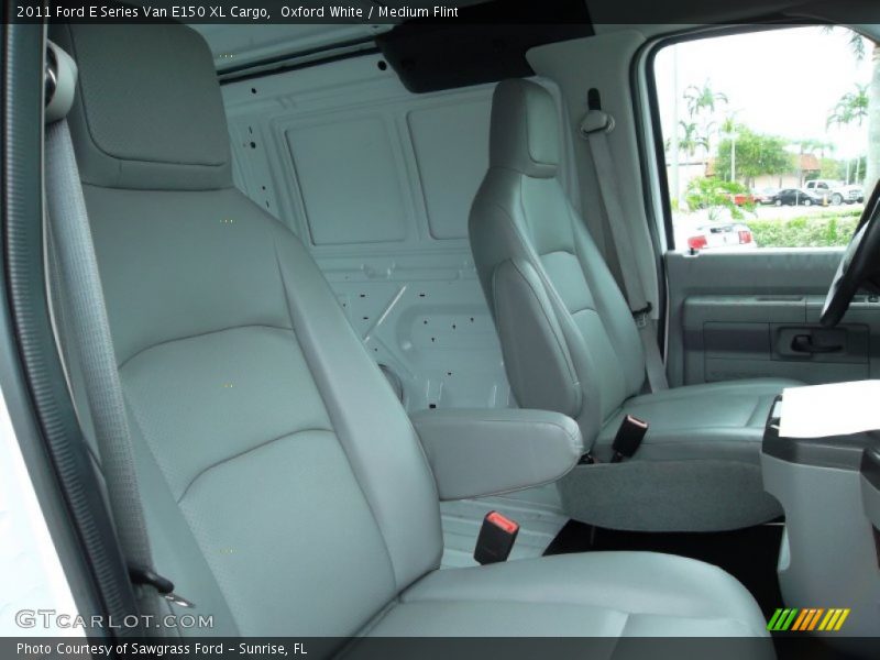 Oxford White / Medium Flint 2011 Ford E Series Van E150 XL Cargo