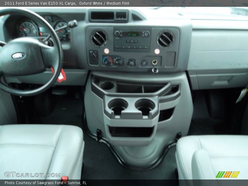 Oxford White / Medium Flint 2011 Ford E Series Van E150 XL Cargo