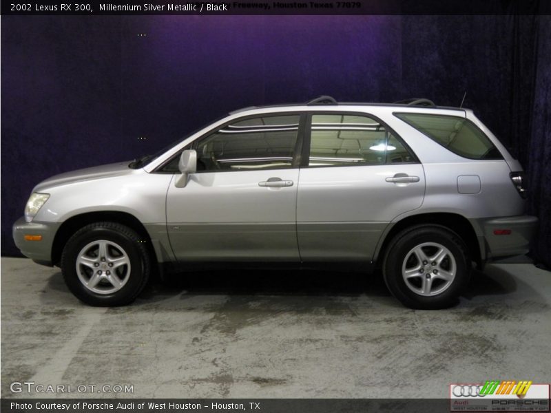 Millennium Silver Metallic / Black 2002 Lexus RX 300