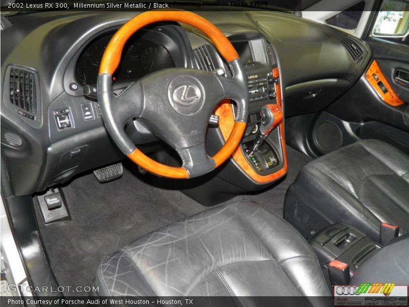 Millennium Silver Metallic / Black 2002 Lexus RX 300