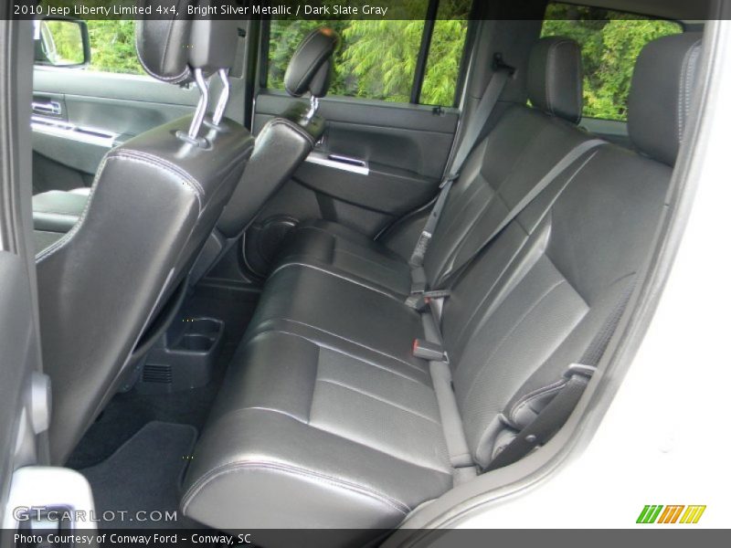 Bright Silver Metallic / Dark Slate Gray 2010 Jeep Liberty Limited 4x4