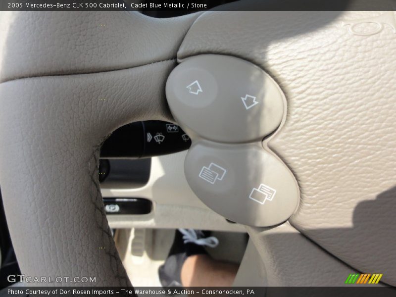 Controls of 2005 CLK 500 Cabriolet