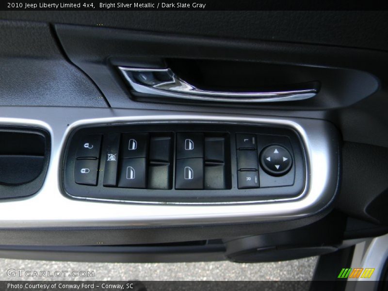 Bright Silver Metallic / Dark Slate Gray 2010 Jeep Liberty Limited 4x4