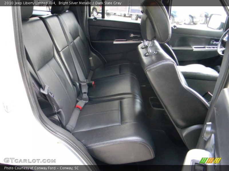 Bright Silver Metallic / Dark Slate Gray 2010 Jeep Liberty Limited 4x4