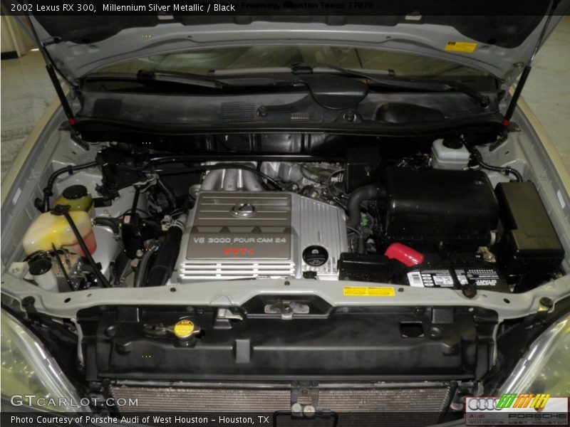 Millennium Silver Metallic / Black 2002 Lexus RX 300