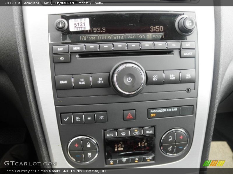 Audio System of 2012 Acadia SLT AWD