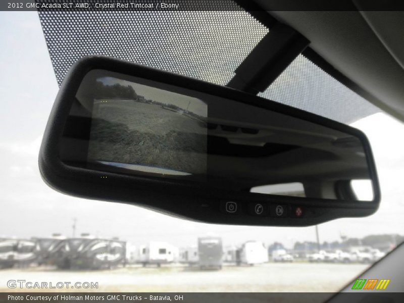 Crystal Red Tintcoat / Ebony 2012 GMC Acadia SLT AWD