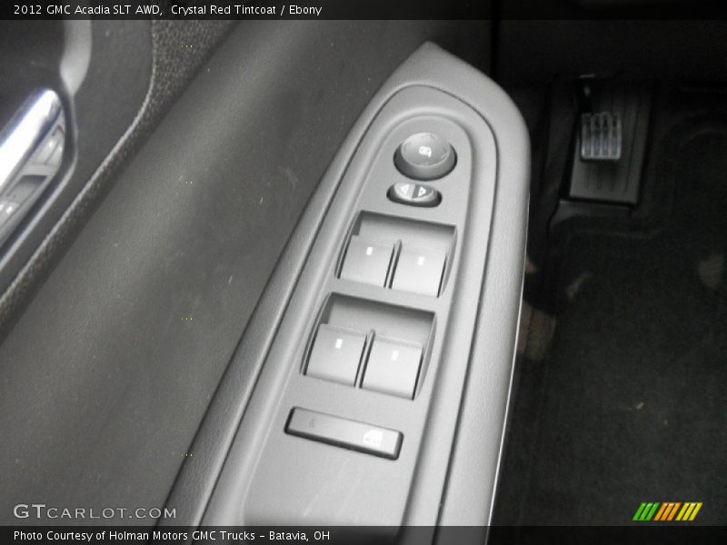 Crystal Red Tintcoat / Ebony 2012 GMC Acadia SLT AWD