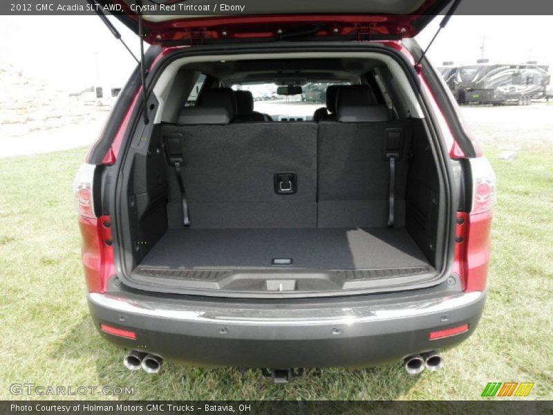 Crystal Red Tintcoat / Ebony 2012 GMC Acadia SLT AWD