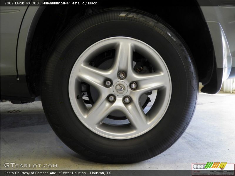 Millennium Silver Metallic / Black 2002 Lexus RX 300