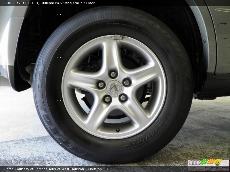 Millennium Silver Metallic / Black 2002 Lexus RX 300