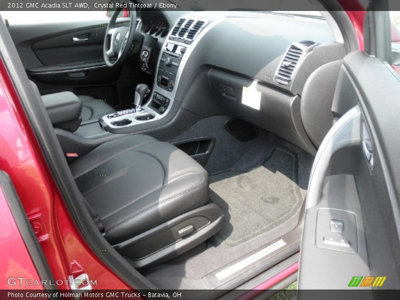 Crystal Red Tintcoat / Ebony 2012 GMC Acadia SLT AWD