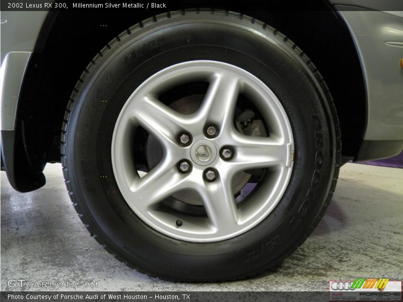 Millennium Silver Metallic / Black 2002 Lexus RX 300