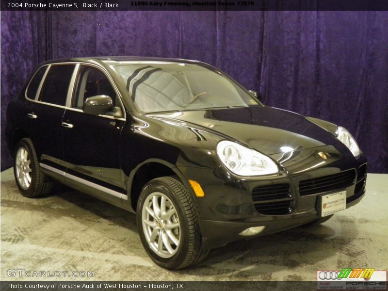 Black / Black 2004 Porsche Cayenne S