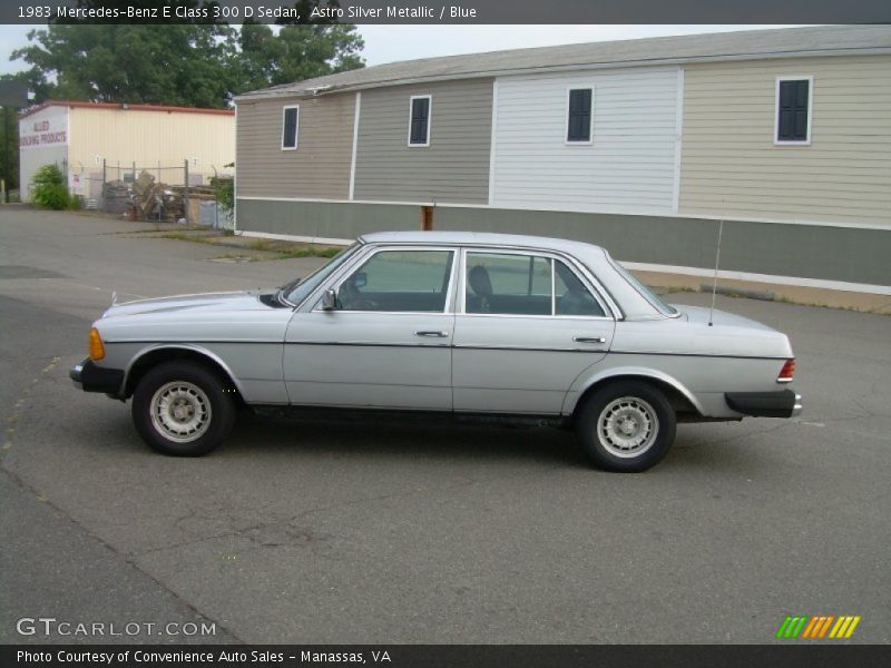  1983 E Class 300 D Sedan Astro Silver Metallic