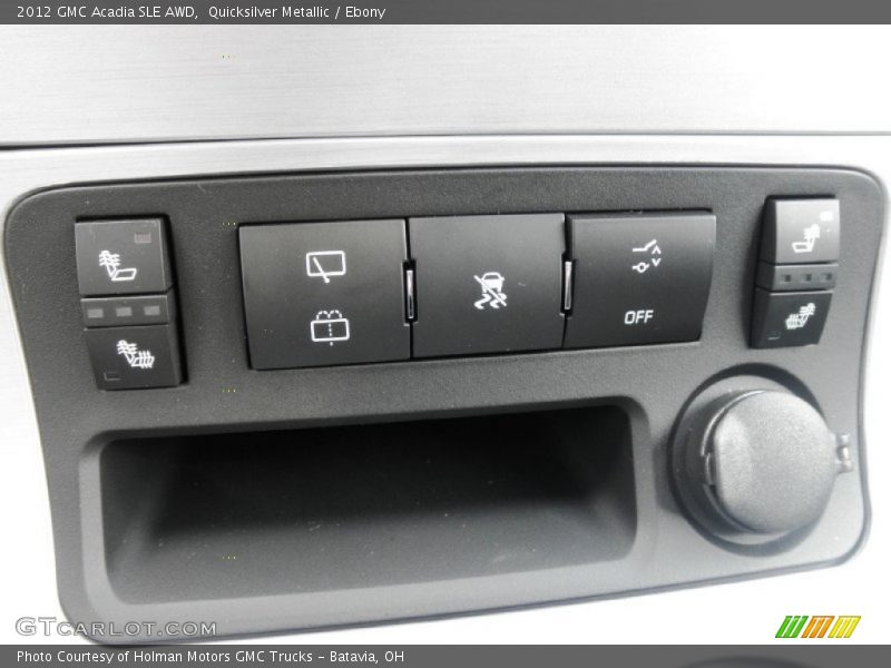 Controls of 2012 Acadia SLE AWD