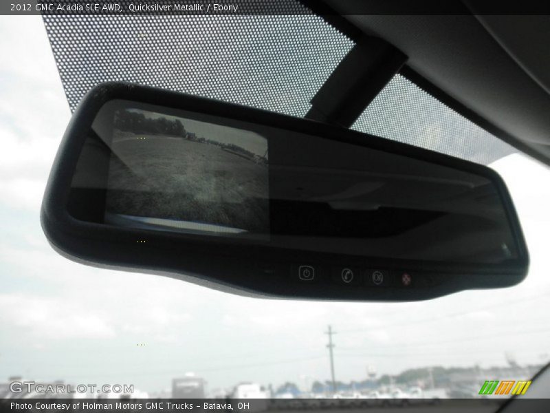 Quicksilver Metallic / Ebony 2012 GMC Acadia SLE AWD
