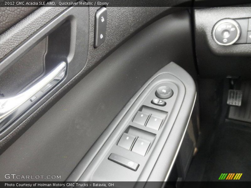 Quicksilver Metallic / Ebony 2012 GMC Acadia SLE AWD