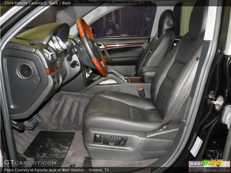 Black / Black 2004 Porsche Cayenne S