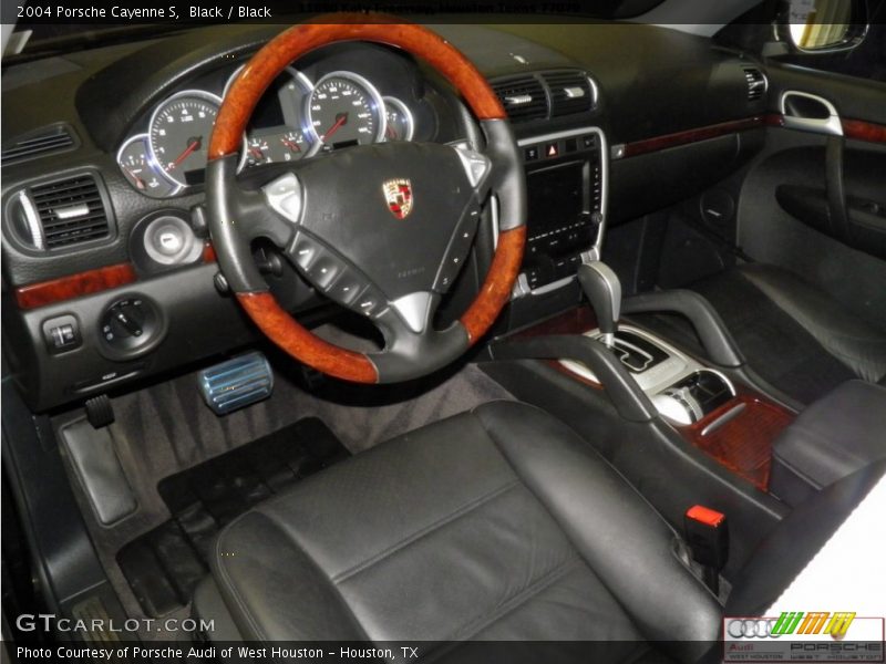 Black / Black 2004 Porsche Cayenne S