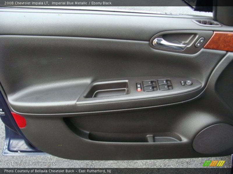 Imperial Blue Metallic / Ebony Black 2008 Chevrolet Impala LT