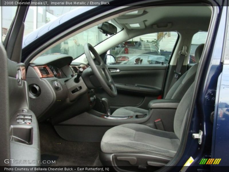 Imperial Blue Metallic / Ebony Black 2008 Chevrolet Impala LT