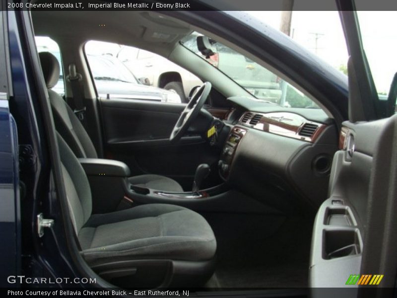 Imperial Blue Metallic / Ebony Black 2008 Chevrolet Impala LT