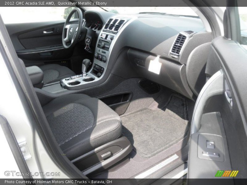 Quicksilver Metallic / Ebony 2012 GMC Acadia SLE AWD
