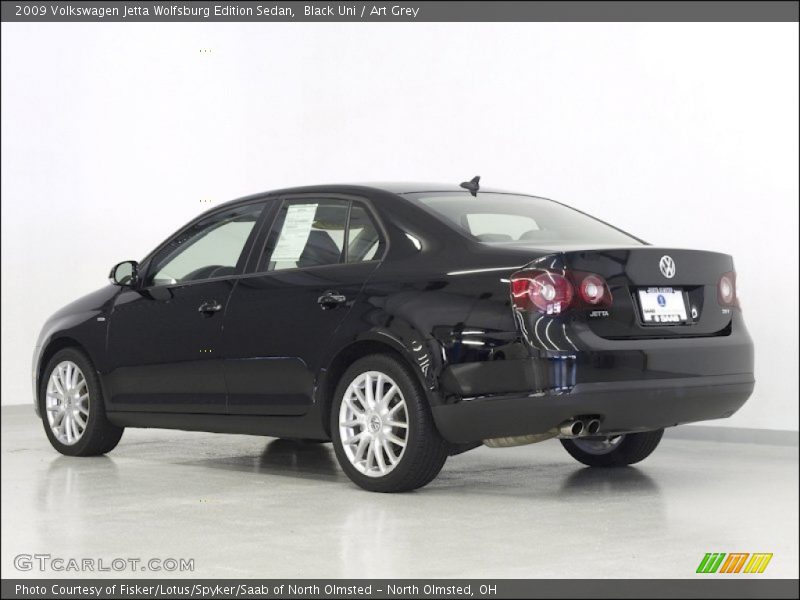 Black Uni / Art Grey 2009 Volkswagen Jetta Wolfsburg Edition Sedan