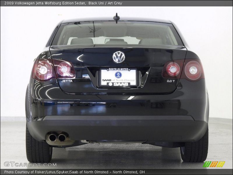 Black Uni / Art Grey 2009 Volkswagen Jetta Wolfsburg Edition Sedan